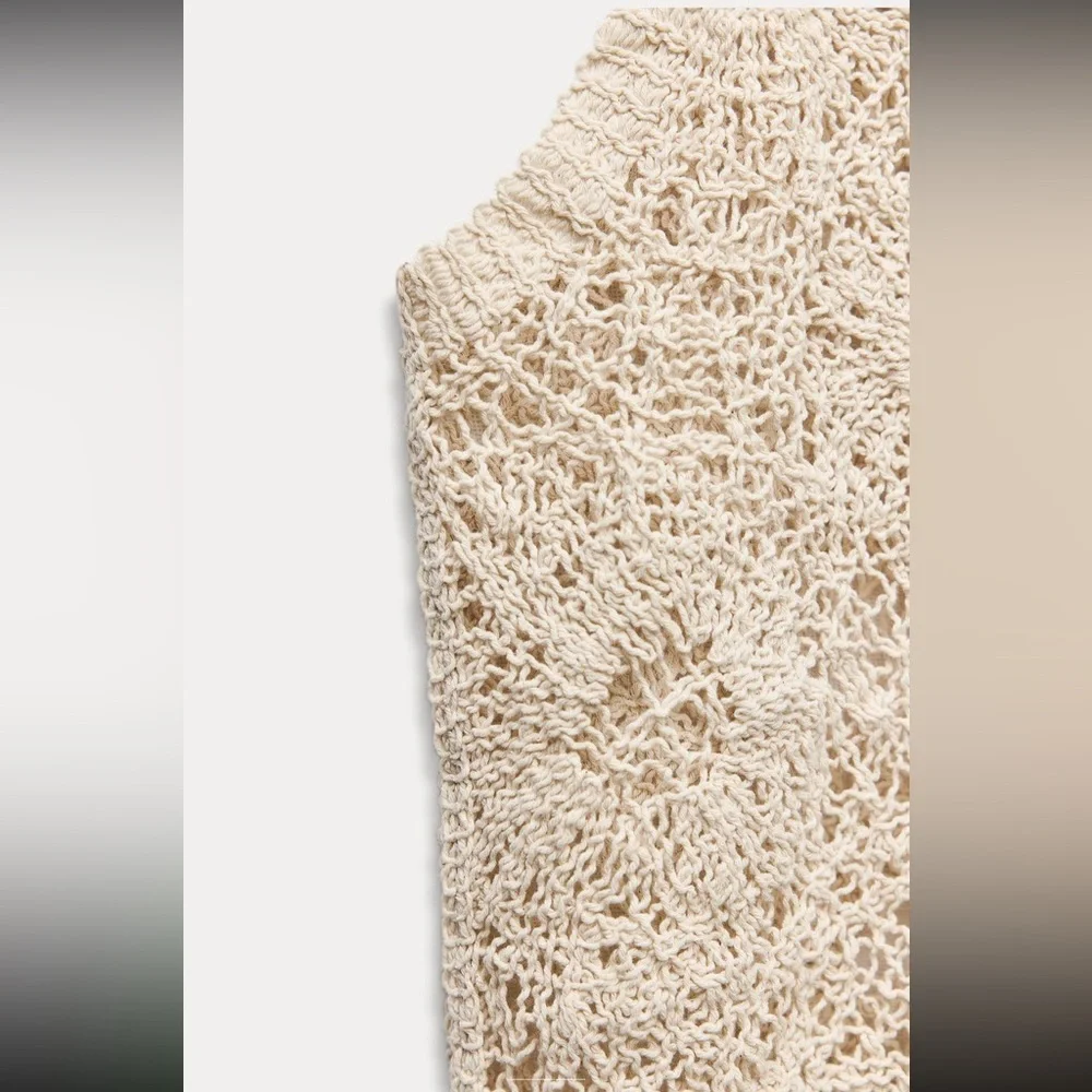 Zara crochet halter top 2025 - Picture 14 of 14